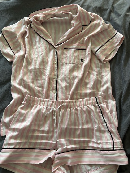 Victoria's Secret Other - Victoria Secret Striped Pajama Set